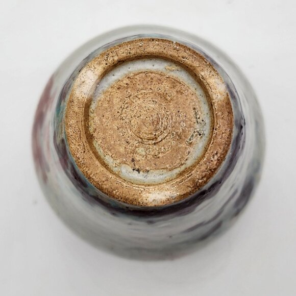 Art Pottery Vase with Watercolor Look - Picture 3 of 3